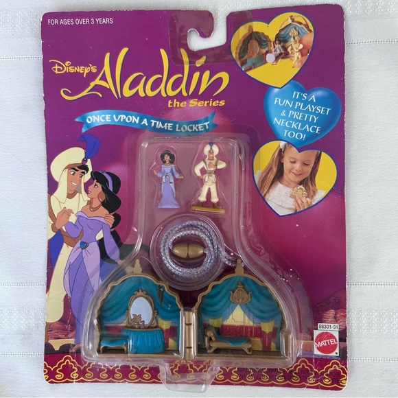 Disney Aladdin Playset Once Upon A Time Locket NEW never...
